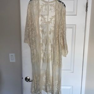 Lace Kimono… One Size